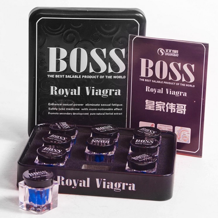Boss Royal Viagra / Босс Роял Виагра — 27 таблеток для потенции