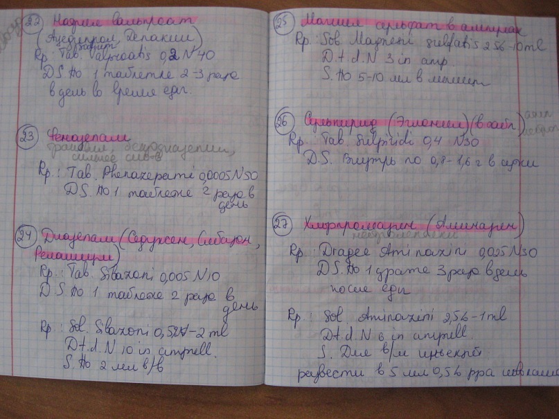 Небидо на латыни рецепт образец