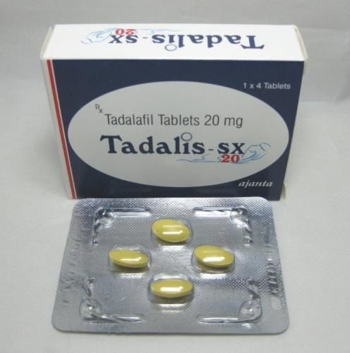 Тадалафил-Ксантис, таблетки покрыт. плен. об. 20 мг, 4 шт.
