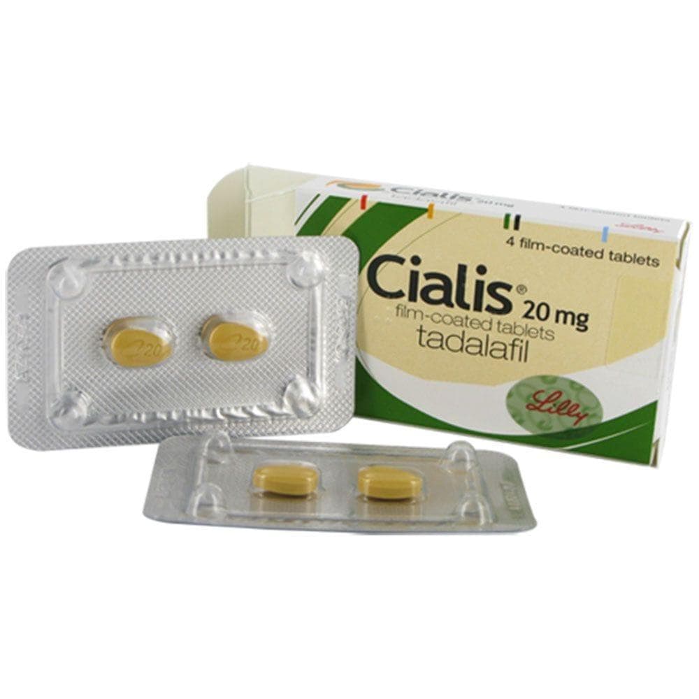 Cialis Tadalafil 20 mg. – 4 табл.