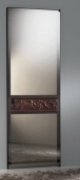 SISTEMA 330 HEADLINE Panello - vetro StopSol bronzo, Fascia centrale - Art bronzo