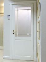 Дверь BARAUSSE MAGNOLIA 15 VBG2, белый лак, 20000 руб.